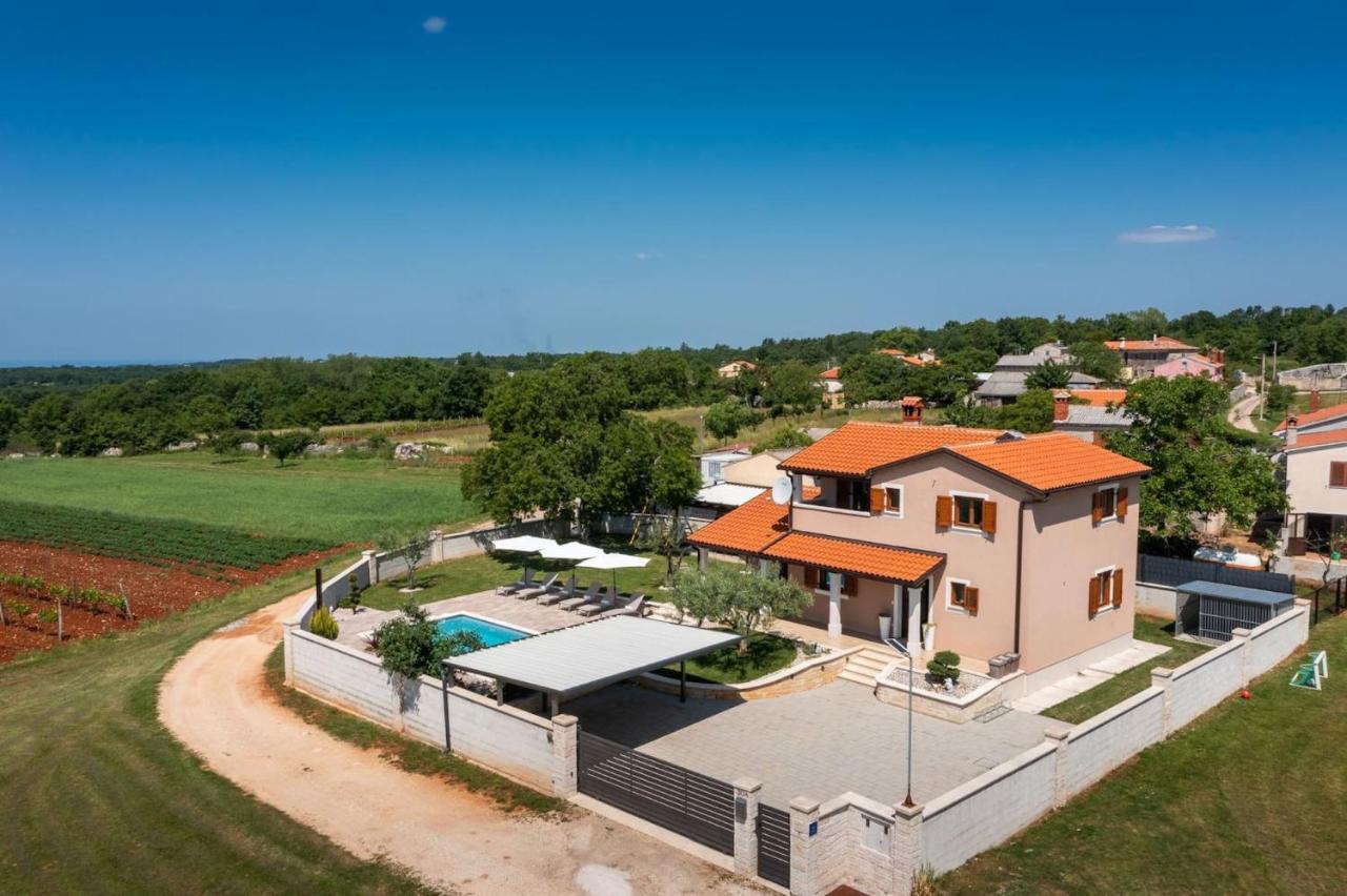 Activity Villa Gita With Pool And Grill In Tinjan Экстерьер фото
